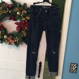 American Eagle super stretch jeans
